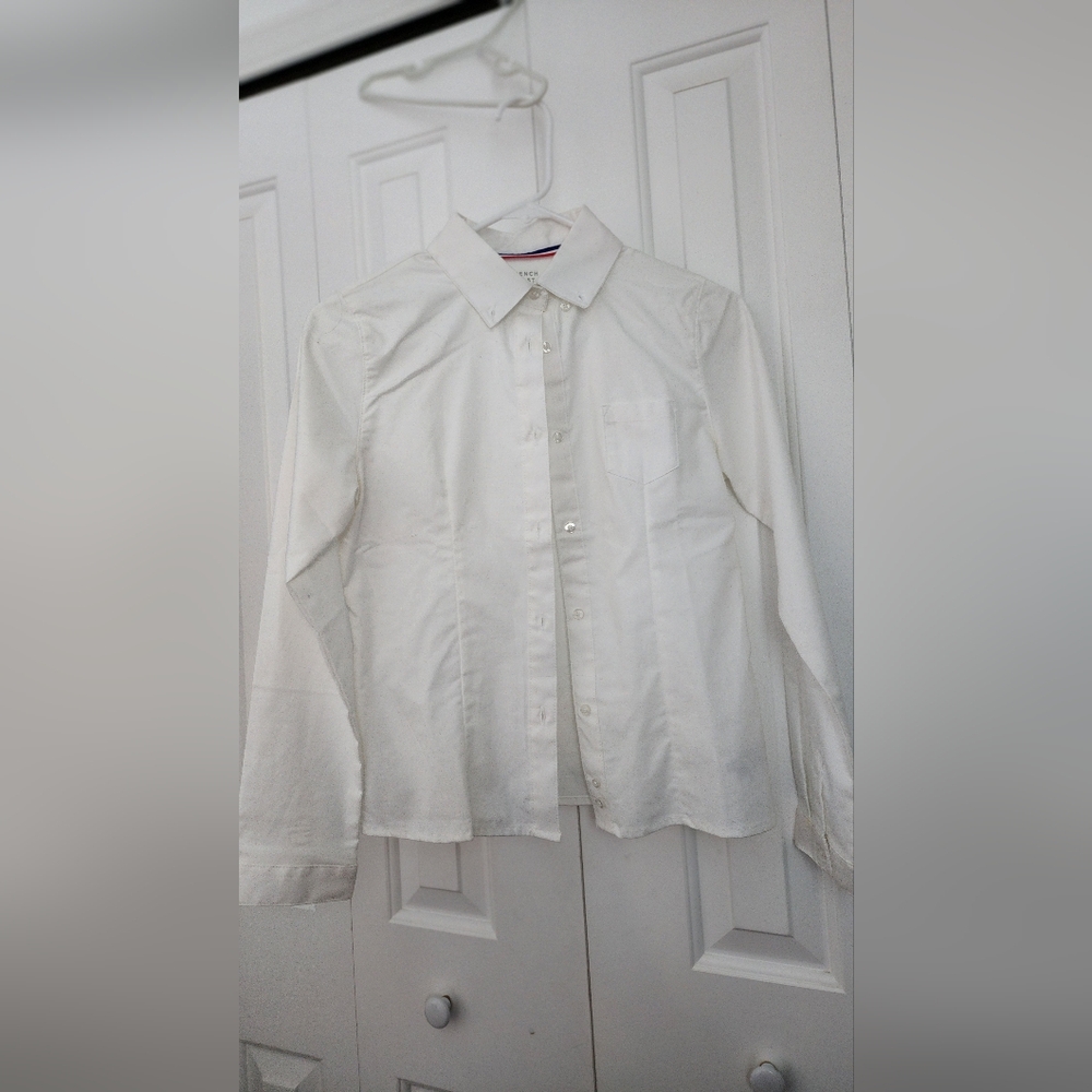 White Button Up Long Sleeve